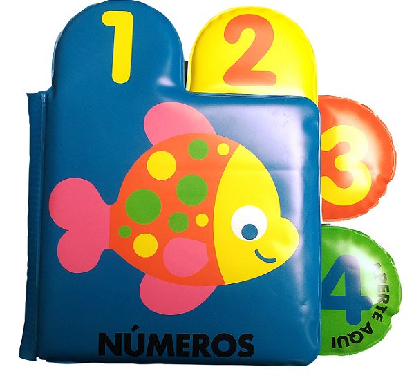 Livro Bi Bi Banho - Números