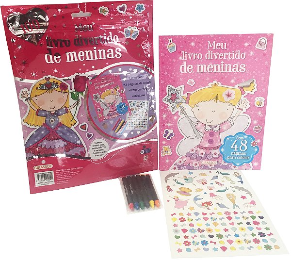 Livro Meu Livro Divertido De Meninas - Vol. 4