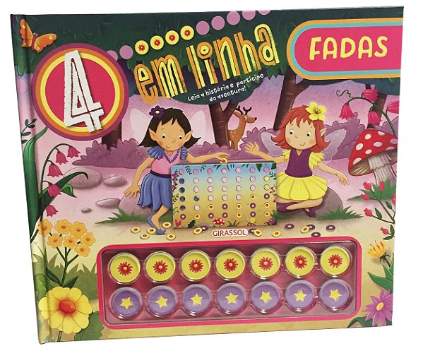 Livro 4 em Linha - Fadas