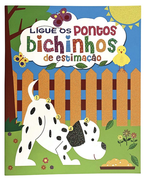Livro Ligue os Pontos - Bichinhos de Estimação (Volume 01...