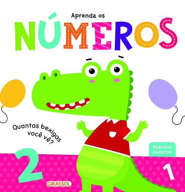 Livro Dedinhos Espertos - Aprenda Os Números