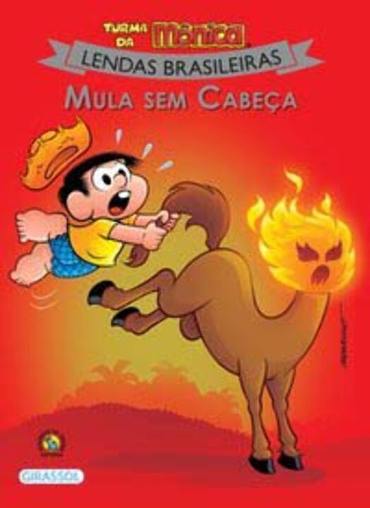 Livro Turma da Mônica - Lendas Brasileiras - Mula Sem Cab...
