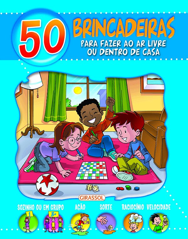 50 Brincadeiras - (Capa Azul)