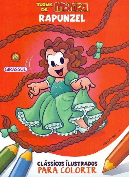Livro Turma da Mônica Clássicos Ilustrados para Colorir R...