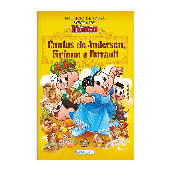 Livro Turma da Mônica - Contos de Andersen, Grimm e Perra...