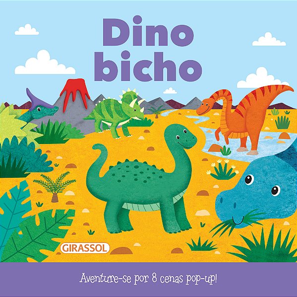 Livro Aventura Colorida - Dino Bicho (Volume 01)