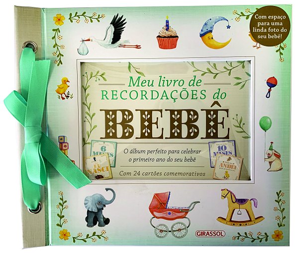 Livro Meu Livro de Recordações do Bebê