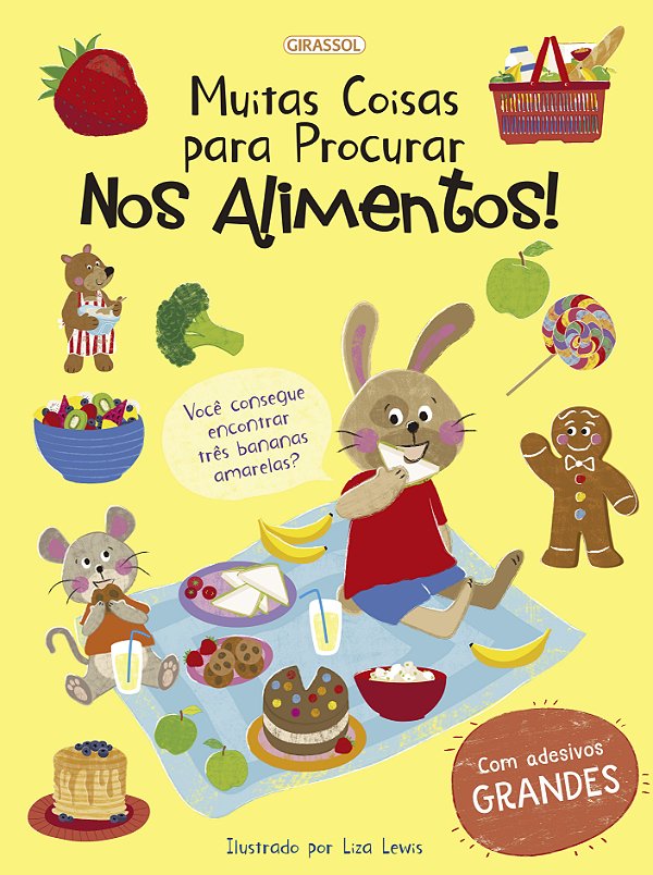 Livro Muitas Coisas para Procurar nos Alimentos