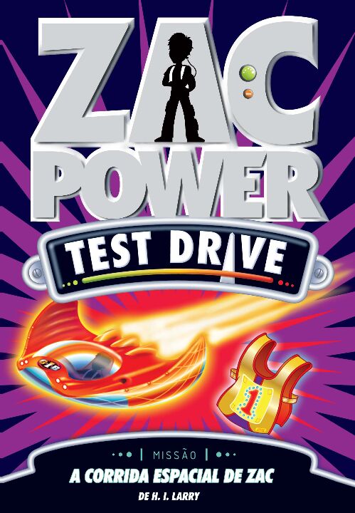 Livro Zac Power Test Drive 16 - A Corrida Espacial De Zac