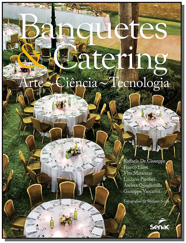 Livro Banquetes e catering: Arte, ciência e tecnologia