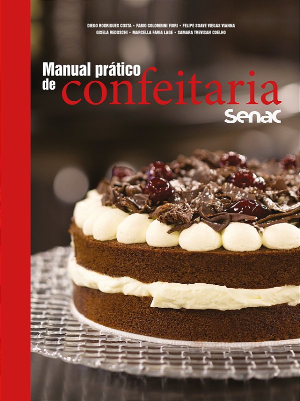 Livro Manual prático de confeitaria Senac