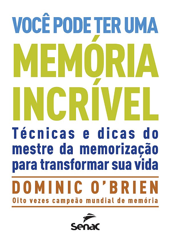 Livro Você pode ter uma memória incrível
