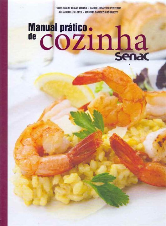 Livro Manual prático de cozinha Senac