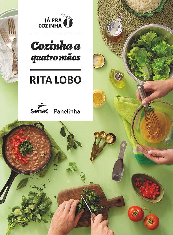 Livro Cozinha a quatro mãos