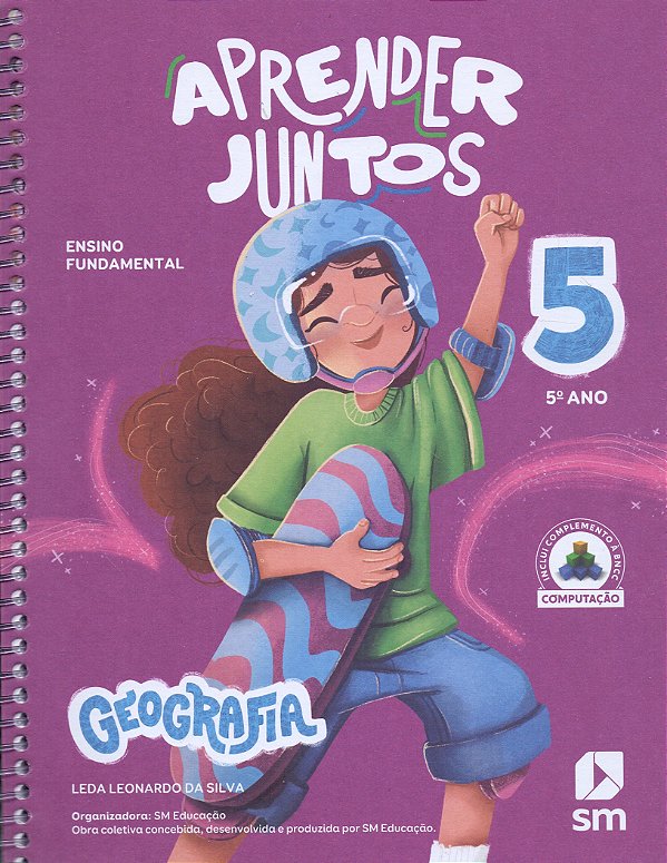 Livro Aprender Juntos - Geografia - 5 Ano - 08Ed/25