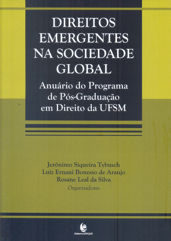 Livro Direitos Emergentes Na Sociedade Global