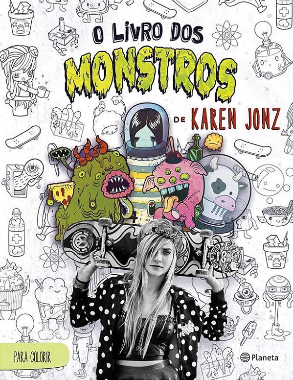 Livro O livro dos monstros de Karen Jonz