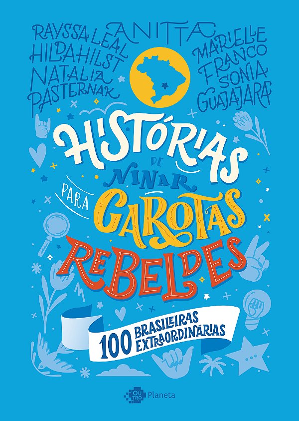 Livro Histórias De Ninar Para Garotas Rebeldes - 100 Bras...
