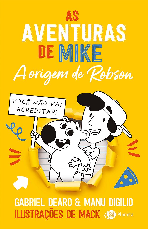 Livro As Aventuras De Mike - A Origem De Robson