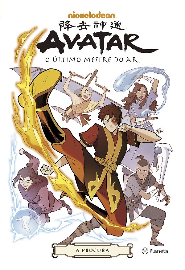 Livro Avatar - A lenda de Aang: a procura