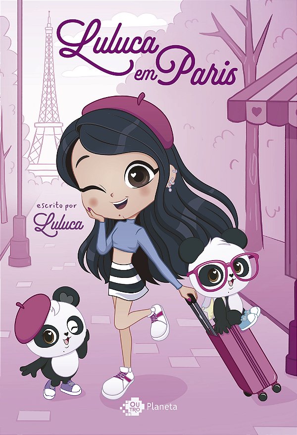 Livro Luluca em Paris
