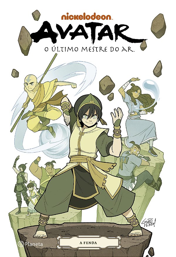 Livro Avatar - o último mestre do ar: a fenda