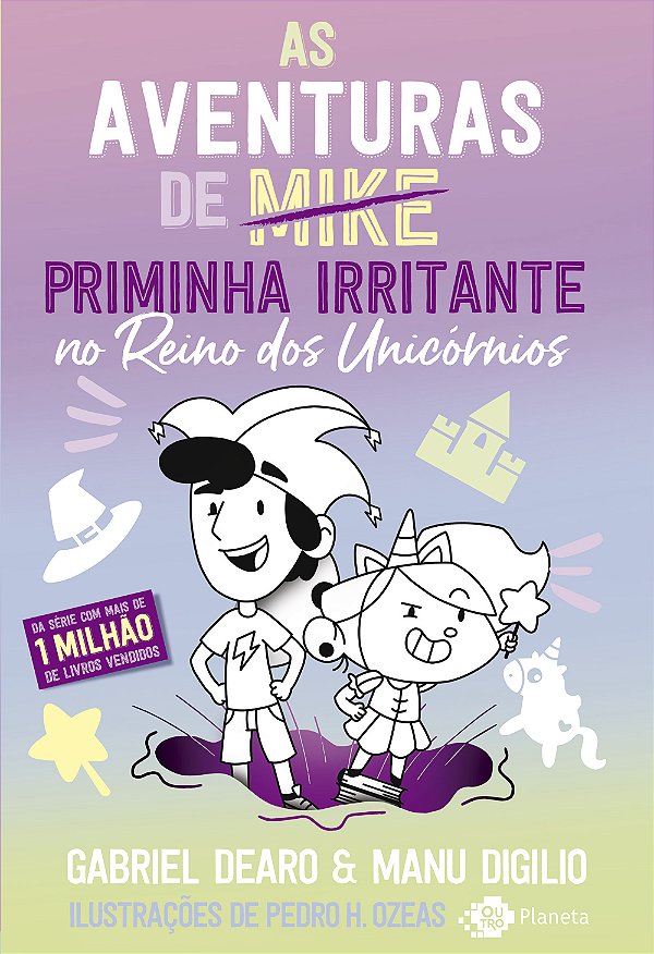 Livro As aventuras de priminha irritante no reino dos uni...