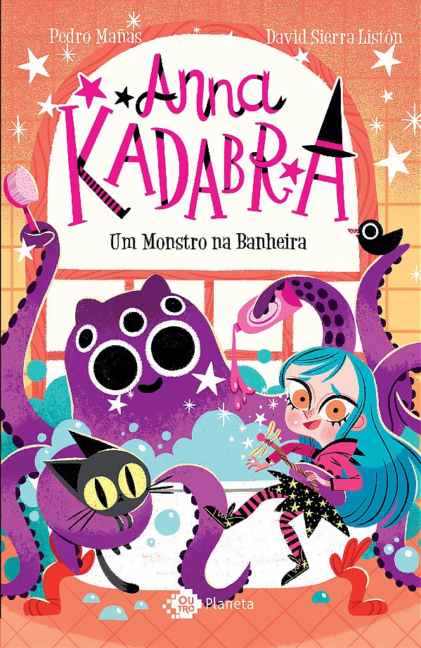 Livro Anna Kadabra - Volume 3 - Um monstro na banheira
