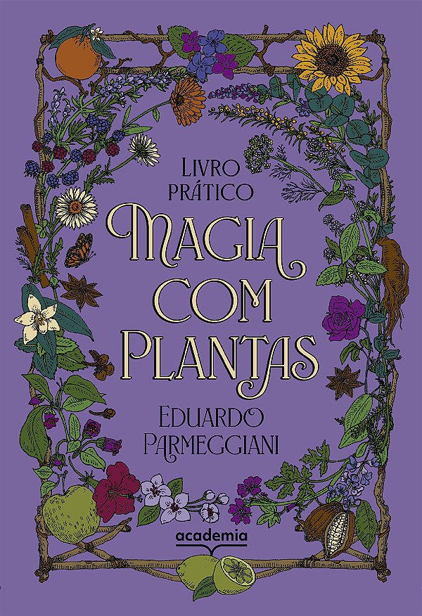 Livro Magia com plantas: livro prático