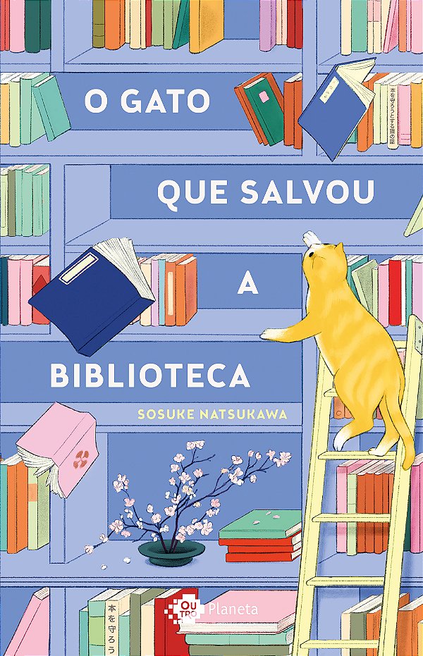 Livro O gato que salvou a biblioteca