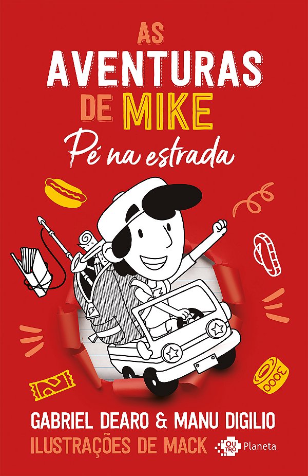 Livro As aventuras de mike 5 - pé na estrada