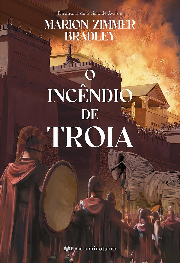 Livro O incêndio de troia