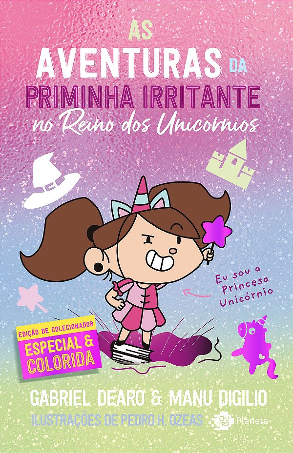 Livro As aventuras de priminha irritante no reino dos unicórnio...