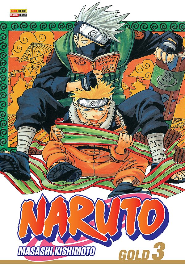Livro Naruto Gold Vol. 3