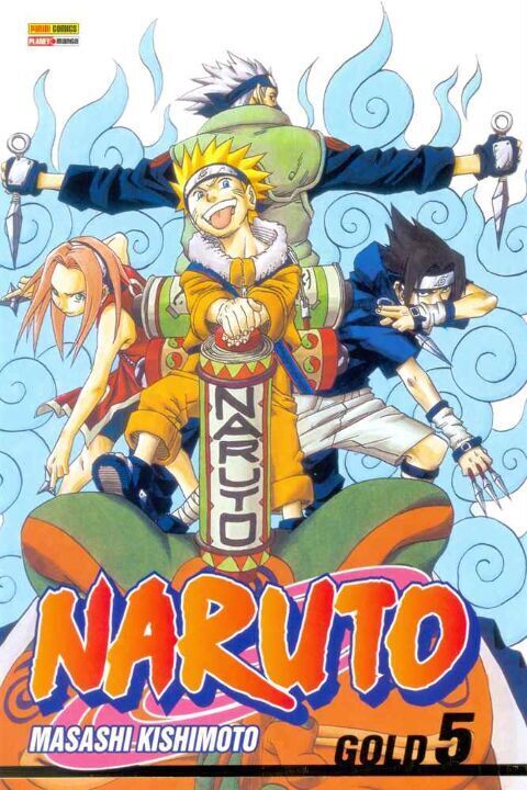 Livro Naruto Gold Vol. 5