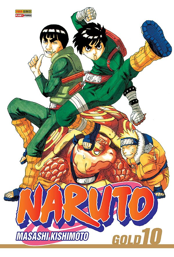 Livro Naruto Gold Vol. 10
