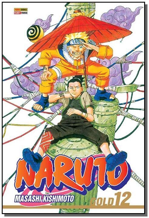 Livro Naruto Gold Vol. 12