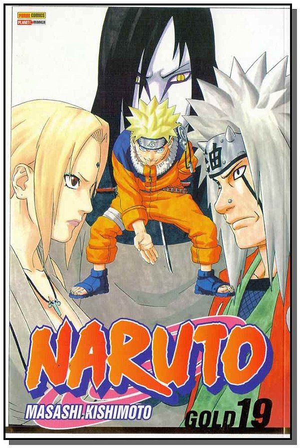 Livro Naruto Gold Vol. 19