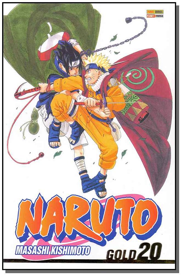Livro Naruto gold vol. 20