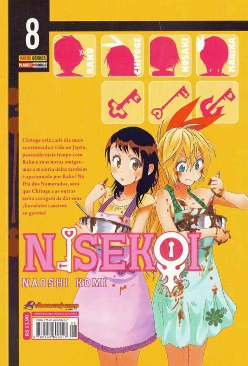 Livro Nisekoi Vol. 8
