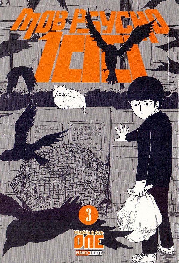 Livro Mob psycho 100 - volume 3