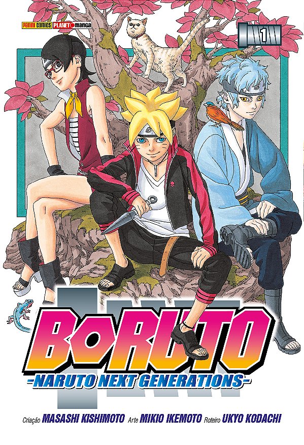 Livro Boruto: Naruto Next Generations Vol. 1