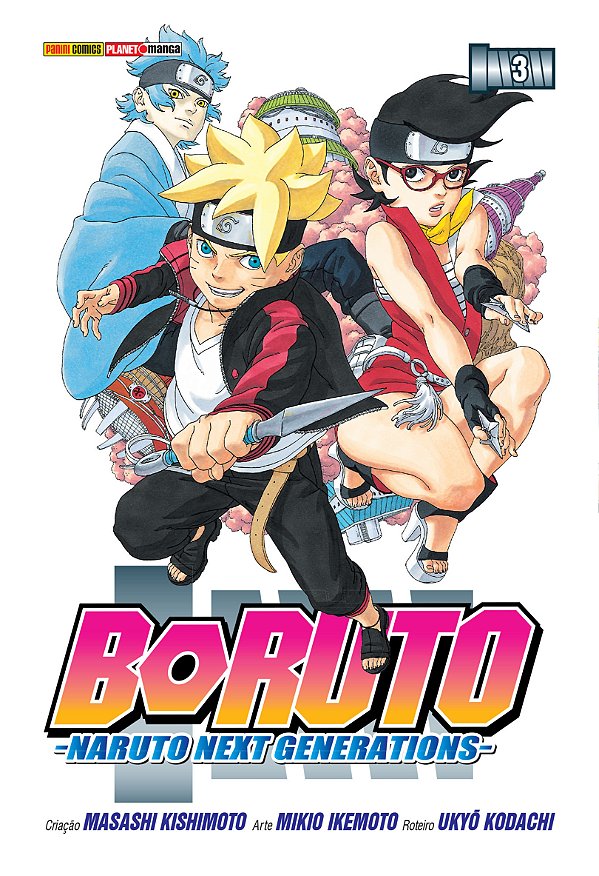 Livro Boruto: Naruto Next Generations Vol. 3