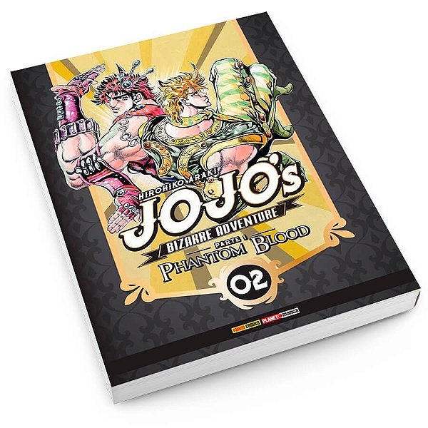Livro Jojo's bizarre adventure - parte 1: phantom blood vol. 2
