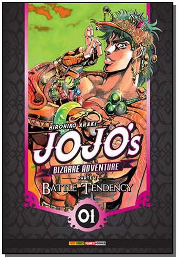 Livro Jojo's bizarre adventure - parte 2: battle tendency vol. ...