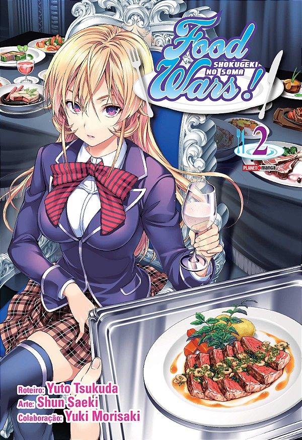 Livro Food wars! vol. 2
