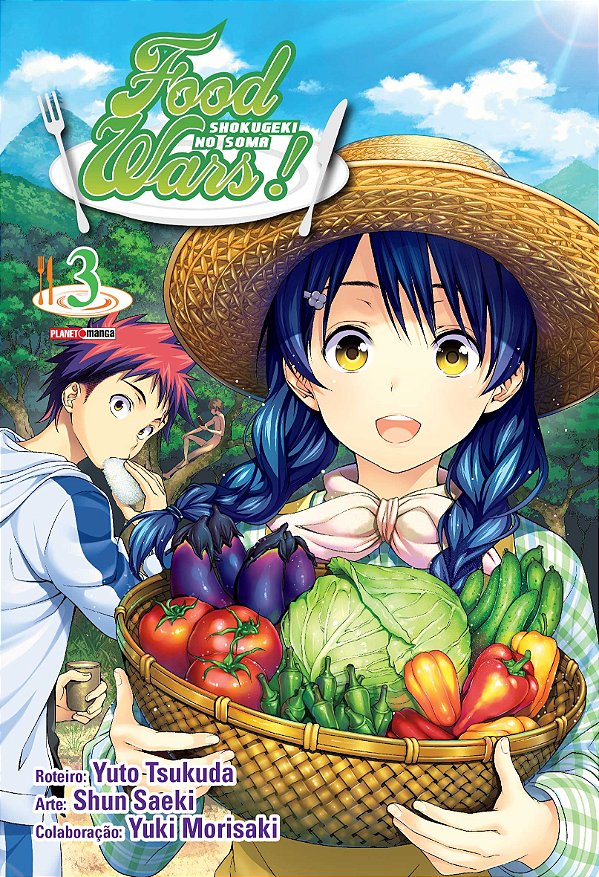Livro Food wars! vol. 3