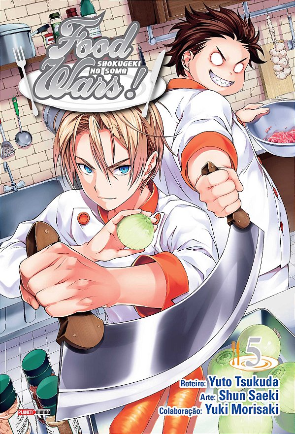 Livro Food wars! vol. 5