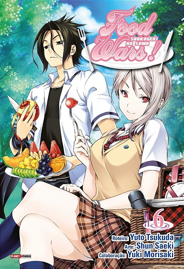Livro Food wars! vol. 6