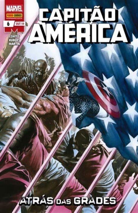 Livro Capitão América - 6: atrás das grades